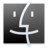 Finder Black Icon